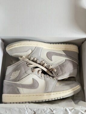 Jordan Women’s Sneakers - Cream and Light Gray